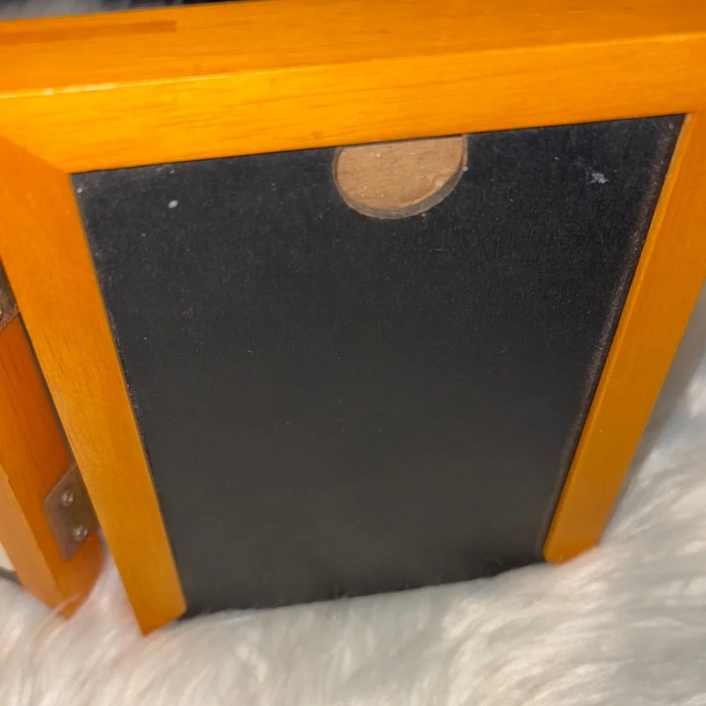 Wooden Triple Photo Frame with Sports Memorabilia (Peyton Manning)